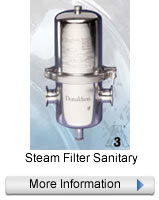 steam filter sanitary